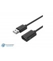 کابل افزایش طول USB یونیتک مدل Y-C418GBK طول 5 متر
