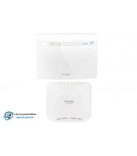 روتر بی‌سیم دی-لینک مدل DIR-600 به‌همراه مودم روتر ADSL دی-لینک مدل DSL-2520U