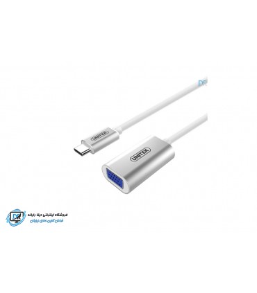 مبدل USB-C به VGA یونیتک مدل Y-6315