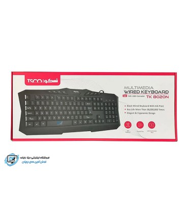 کیبورد تسکو مدل TK 8020N