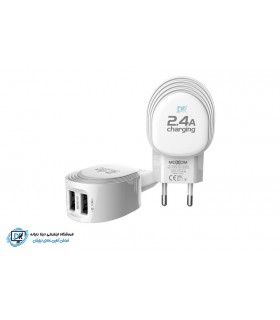 شارژر دیواری موکسوم مدل KH-46 همراه با کابل Micro USB